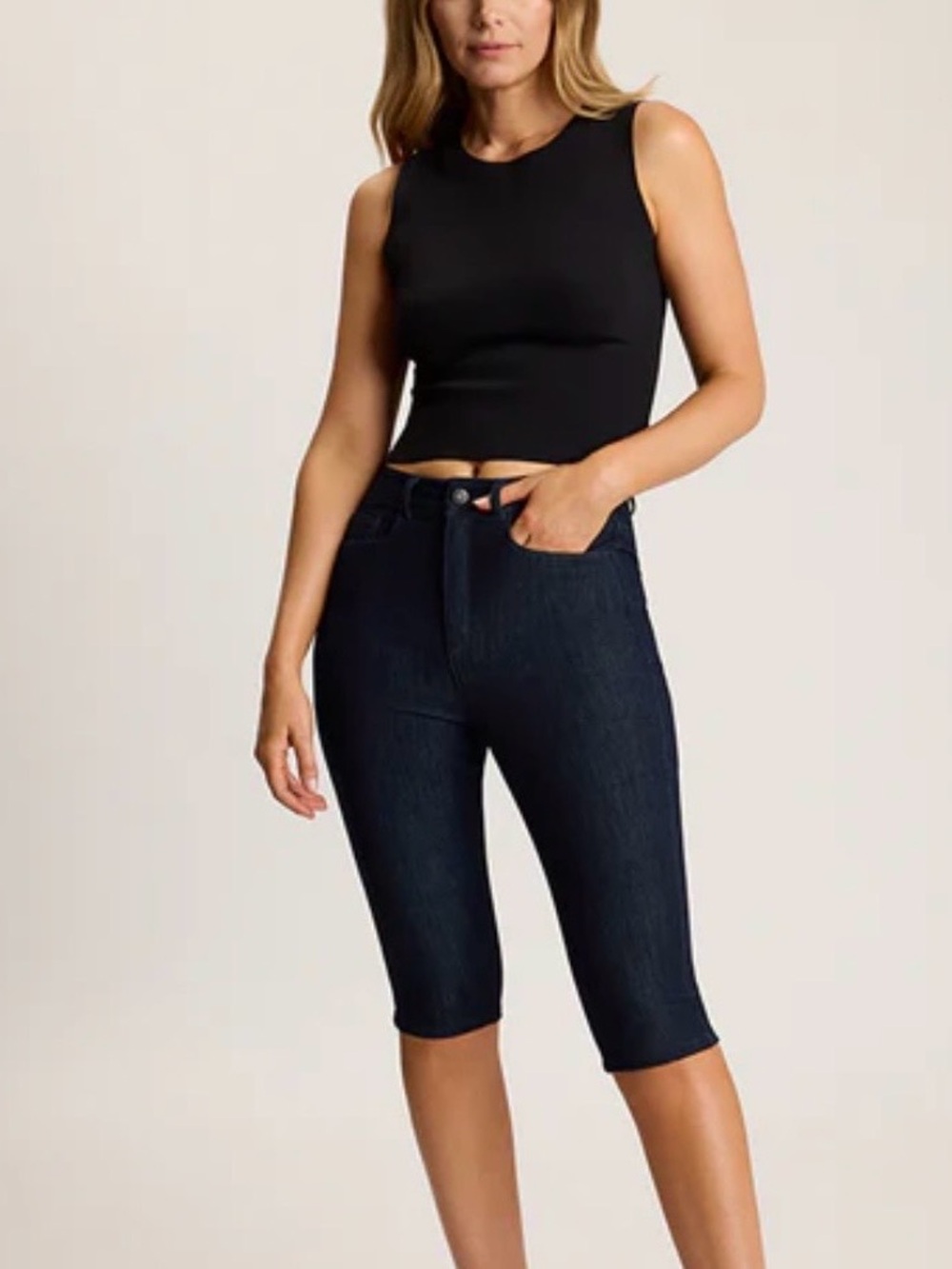 Do It All Capri Denim